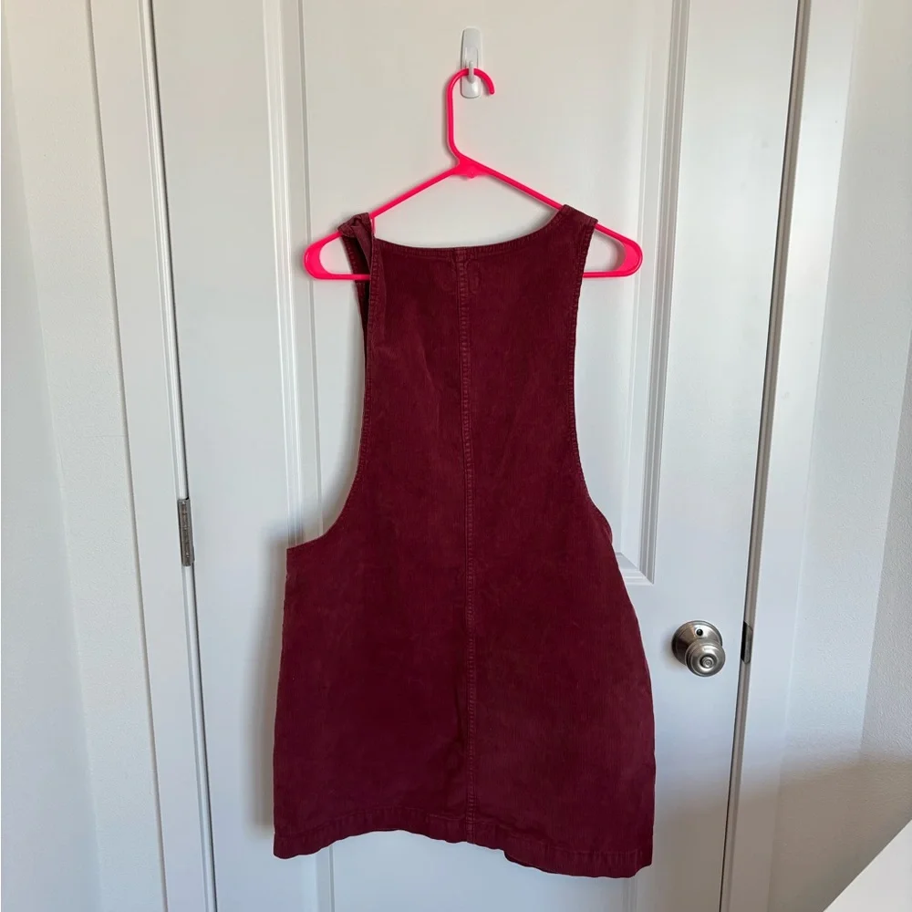 American Eagle Corduroy Overall Dress Y2K Jumper - Picture 6 of 6